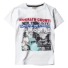 Παιδική μπλούζα New College για αγόρια Battle of the Streets Άσπρο καλοκαιρινές μοντέρνες ποιοτικές μπλούζες online