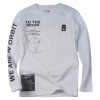 Παιδική μπλούζα Losan για αγόρια Moon άσπρο καθημερινή άνετη βόλτα σχολείο πάρτι επώνυμη ετών online (1)