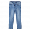 Παιδικό παντελόνι τζιν name it asterisk μπλε jean μοντέρνα ξεβαμμένα φαρδυά καμπάνα μπάγκι