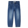Παιδικό παντελόνι τζιν name it για κορίτσια regular round μπλε jean κοριτσίστικα με λάστιχο online
