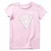 Παιδική μπλούζα Guess για κορίτσια Bow ροζ καθημερινά μονόχρωμα κοριτσίστικα online (1)