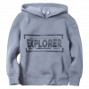 Παιδική μπλούζα Hashtag για αγόρια Explorer γκρι χειμερινές επώνυμες καθημερινές φούτερ online (4)