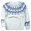 Παιδική μπλούζα Mayoral για κορίτσια Radl άσπρο μοντέρνα πλεκτή μπλούζα ζεστή χειμωνιάτικη ετών online (1)