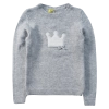 Παιδική μπλούζα Losan για κορίτσια Queen γκρι πλεκτή πουλόβερ μοντέρνα ζεστη για το σχολείο ετών online (1)