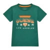 Παιδική μπλούζα GUESS για αγόρια Team 81 πράσινο επώνυμη καλοκαιρινή βαμβακερή καθημερινή άνετη ετών online (2)