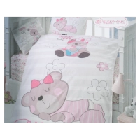 Σετ σεντόνι παπλωματοθήκη μαξιλαροθήκη για παιδικό κρεβάτι Cute Baby κοριτσίστικο ιδανικό για δώρο