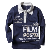 Παιδική μπλούζα New College για αγόρια Film Μπλε