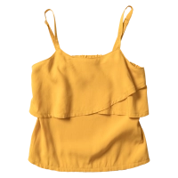 Παιδική μπλούζα New College για κορίτσια Summer κίτρινο