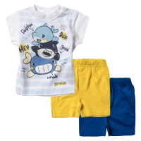 Βρεφικό σετ New College για αγόρια Baby Shark Μοντέρνα ρούχα για μωράκια αγοράκια μηνών online