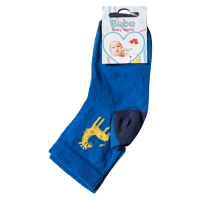 Παιδικές κάλτσες για αγόρια Giraffe Μπλε απλό καθημερινό με σχεδιάκι αγορίστικο online
