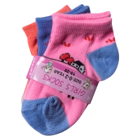 Παιδικές κάλτσες για κορίτσια Animals κοριτσίστικες μοντέρνες πολύχρωμες κάλτσες