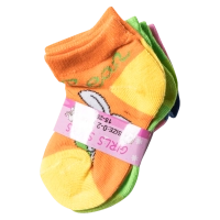 Παιδικές κάλτσες για κορίτσια Bean κοριτσίστικες μοντέρνες πολύχρωμες κάλτσες