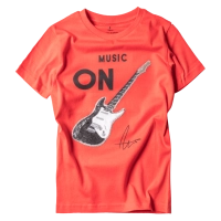 Παιδική μπλούζα Mayoral για αγόρια On Music Κόκκινο