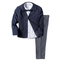 Παιδικό κοστούμι για αγόρια Ανάφη Μπλε αγορίστικα κοστούμια για παραγμπράκια και βαφτίσεις