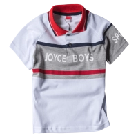 Παιδική μπλούζα Joyce για αγόρια Boys Άσπρο