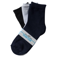 Παιδκές κάλτσες Triple Μαύρο Μπλε Άσπρο αγορίστικες και κοριτσίστικες άνετες οικονομικές φθηνές