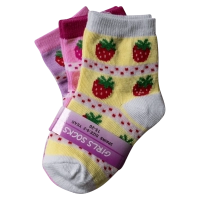 Παιδικές κάλτσες για κορίτσια fragola κίτρινο κοριτσίστικες με σχέδια φτηνές ζεστές άνετες