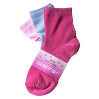 Παιδικές κάλτσες για κορίτσια Girls Socks Ροζ κοριτσίστικες μοντέρνες ποιοτικές καθημειρνές φθηνές