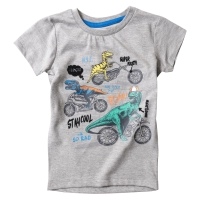 Παιδική μπλούζα Minoti για αγόρια Super Fast γκρι