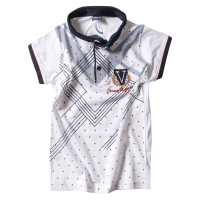 Παιδική μπλούζα για αγόρια Victory άσπρο μπλουζάκια polo για αγόρια καλοκαιρινά κοντομάνικα ετών online