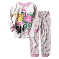Παιδική πιτζάμα για κορίτσια Fun in the Sun Άσπρο Ροζ κοριτσίστικη και ποιοτική οικονομική μοντέρνα με σχέδιο