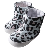Βρεφικά παπούτσια για κορίτσια Λεοπάρ Σιέλ κοριτσίστικα μποτάκια animal pritn μοντέρνα