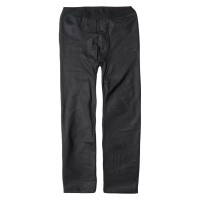 Παιδικό ισοθερμικό παντελόνι unisex Μαύρο άνετο με χνούδι ζεστό ελαστικό μονόχρωμο 