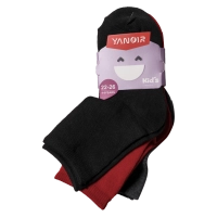 Παιδικές κάλτσες Yanoir για αγόρια Redy2 σετ 3 ζευγάρια αγορίστικο μοντέρνο με σχέδια οικονομικό