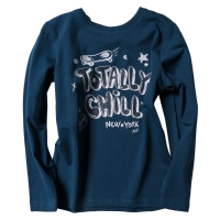 Παιδική μπλούζα Name it για αγόρια Totally Chill Πετρόλ αγορίστικη εντυπωσιακή άνετη skate 2