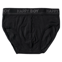 Παιδικό σλιπ βρακάκι για αγόρια Happy Boy Μαύρο αγορίστικο βρακάκι εσώρουχο ποιοτικό