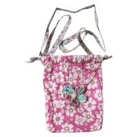 Παιδική τσάντα για κορίτσια Floral Ροζ