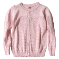 Βρεφική ζακέτα για κορίτσια Minora Embroidery Ροζ