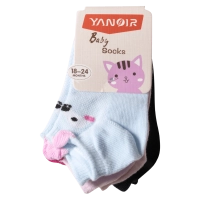 Παιδικές κάλτσες για κορίτσια Koala σετ 3 ζευγάρια