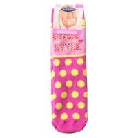 Παιδικές κάλτσες για κορίτσια Paw Φούξια