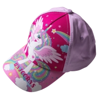 Παιδικό καπέλο για κορίτσια Unicorns Φούξια