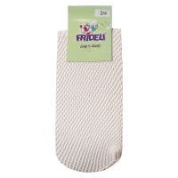 Παιδικό καλσόν για κορίτσια Frideli Άσπρο διχτυωτό