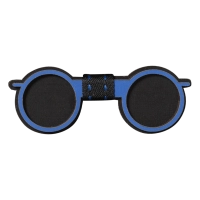 Παιδικό ξύλινο παπιγιόν για αγόρια sunglasses μπλε