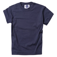 Παιδική μπλούζα μονόχρωμη Basic3 μπλε μπλουζάκια μονόχρωμα για εκδηλώσεις κορίτσια αγόρια ετών κοντομάνικα Online