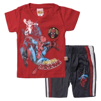 Παιδικό σετ Marvel για αγόρια spiderman κόκκινο επώνυμα καλοκαιρινά σετάκια μακό για αγόρια ετών online