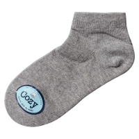Παιδικές κάλτσες Cozy κοντές γκρι μελανζέ βαμβακερές κάλτσες για αγοράκια κοριτσάκια ετών Online