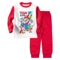 Παιδική πιτζάμα Ελίνα για αγόρια Team Up Κόκκινο 6-10