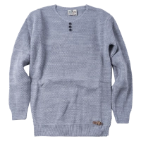 Παιδική μπλούζα για αγόρια Massif Γκρι αγορίστικες μοντέρνες μπλούζες πουλόβερ