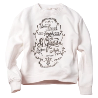 Παιδική μπλούζα GUESS για κορίτσια Authentic Brand Άσπρο