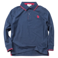 Παιδική μπλούζα US Polo για αγόρια Signal Μπλε