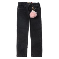 Παιδικό παντελόνι για κοτίτσια Miss Image 2 Μαύρο κοριτσίστικα μοντέρνο τζιν παντελόνι