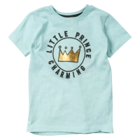 Παιδική μπλούζα New College για αγόρια Little Prince Φυστικί αγορίστικες κοντομάνικες μπλούζες