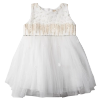 Βρεφικό αμπιγέ φόρεμα για κορίτσια Victoria ζαχαρί