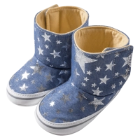 Βρεφικά παπούτσια αγκαλιάς για κορίτσια Stars μπλε κοριτσίστικα καθημερινά οικονομικά για βόλτα