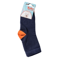 Παιδικές κάλτσες για αγόρια Simple Μπλε Πορτοκαλί καθημερινό απλό online