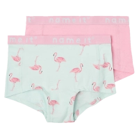 Παιδικά βρακάκια Name it για κορίτσια Flamingo ροζ καθημερινά μοντέρνα κοριτσίστικα online 1
